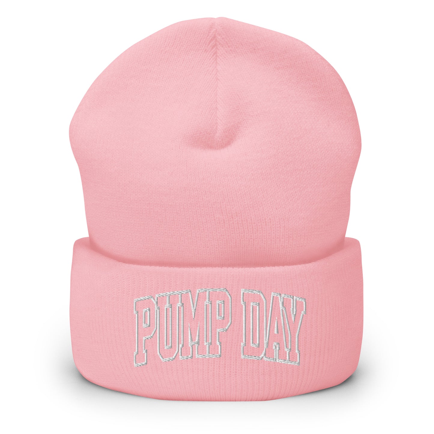 Pump Day Cuffed Beanie