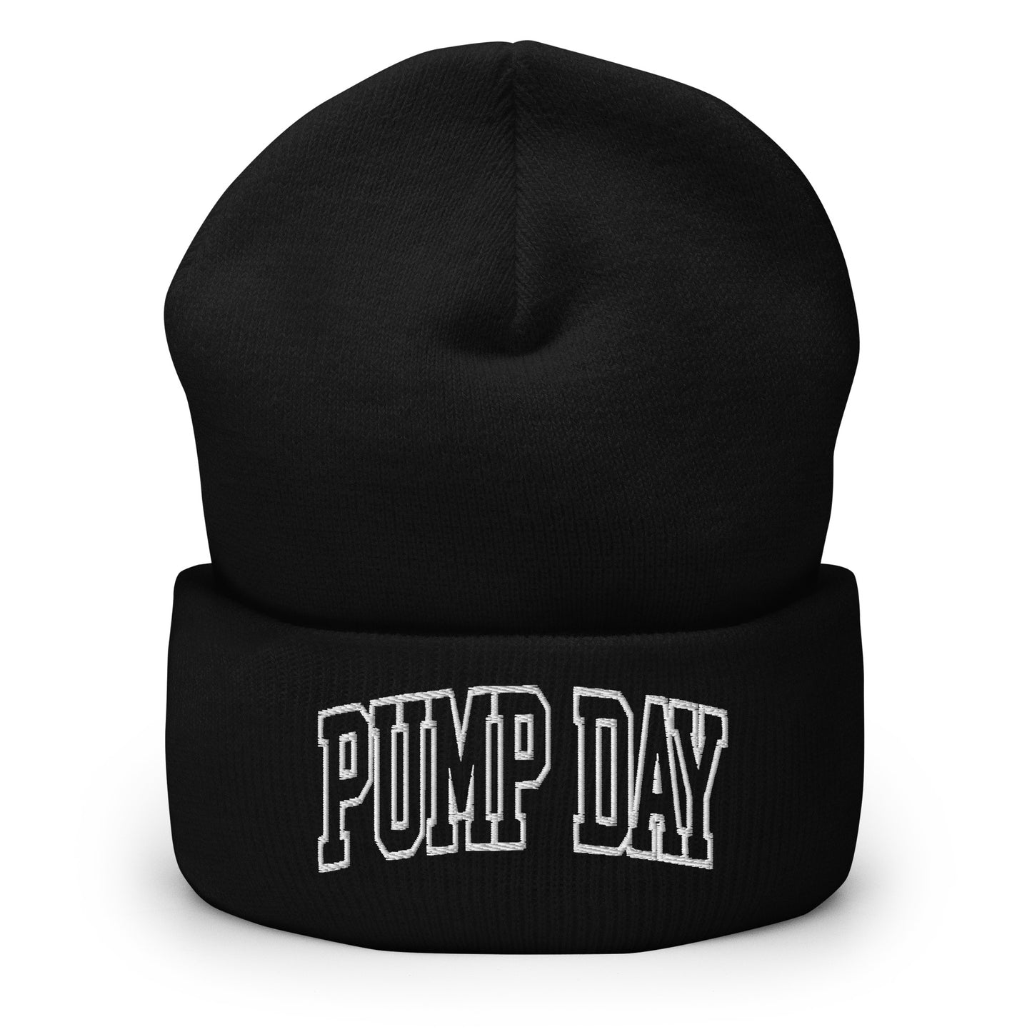 Pump Day Cuffed Beanie