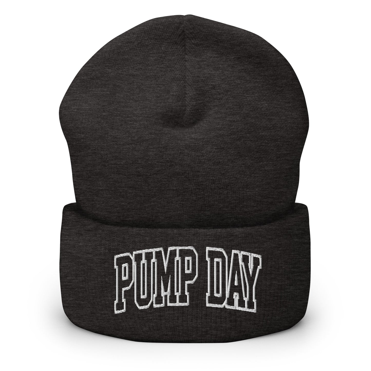 Pump Day Cuffed Beanie