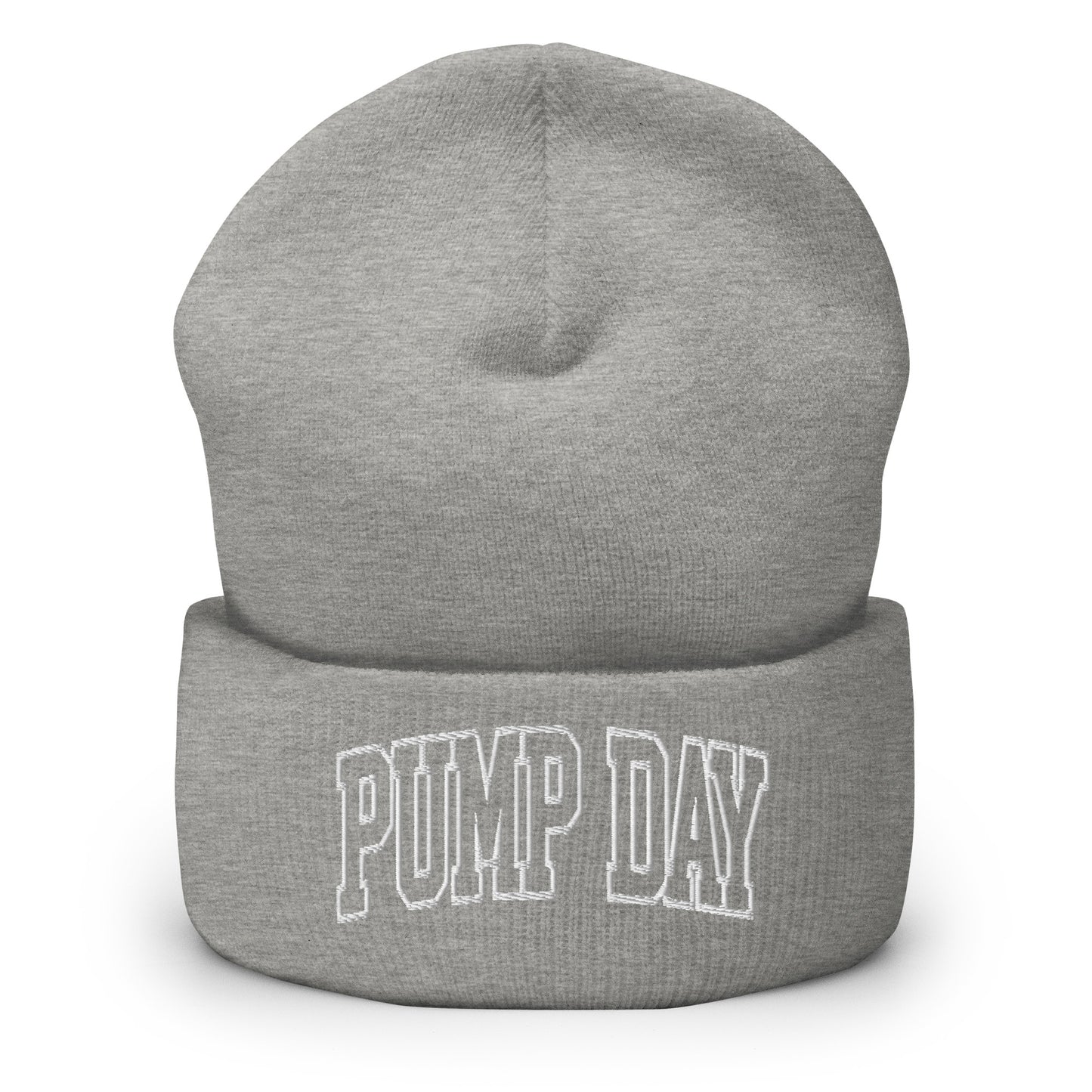 Pump Day Cuffed Beanie
