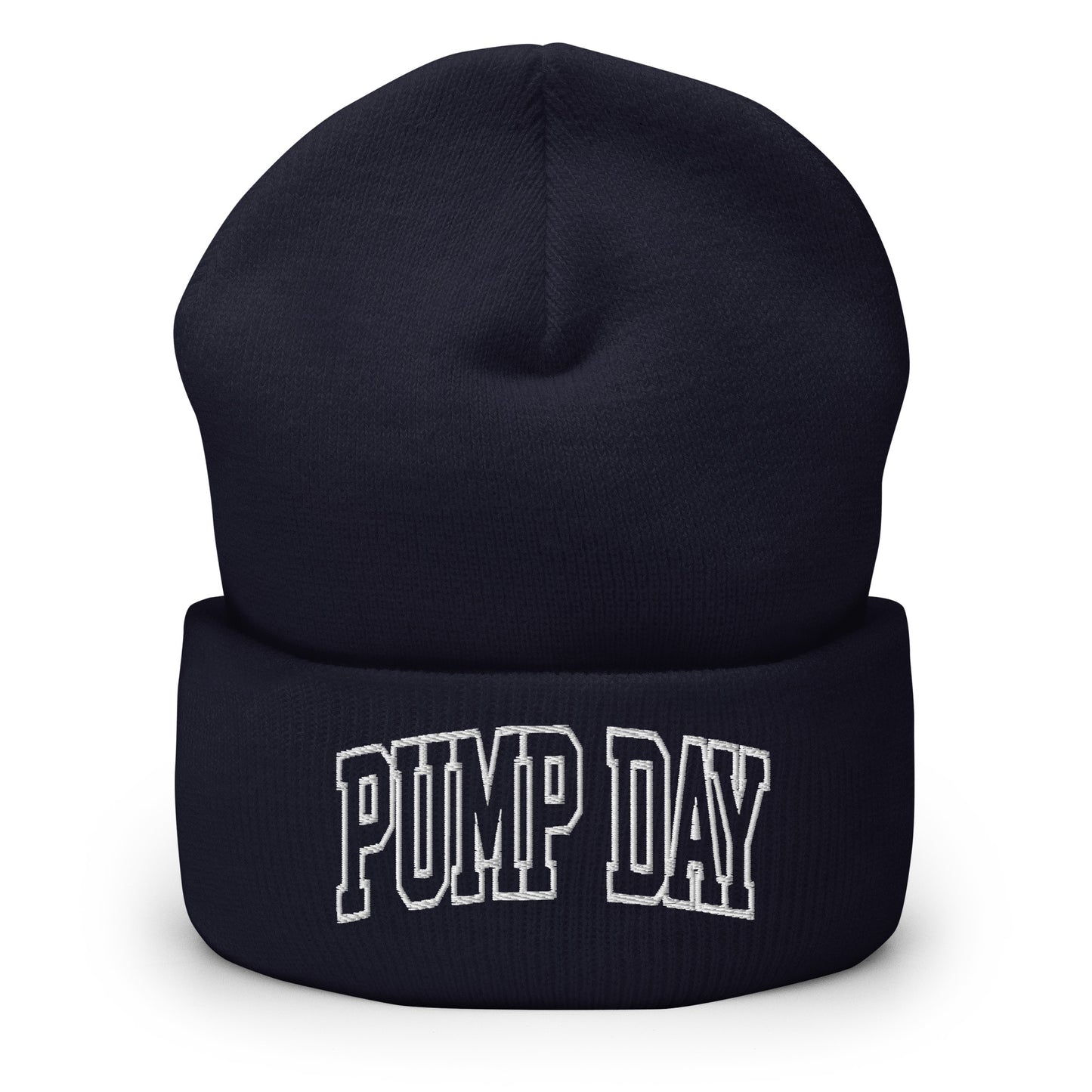 Pump Day Cuffed Beanie