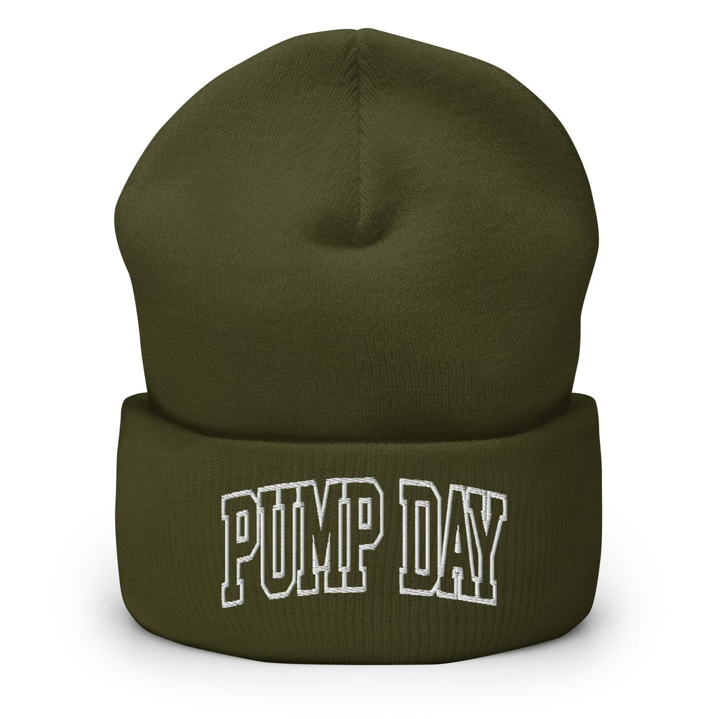 Pump Day Cuffed Beanie