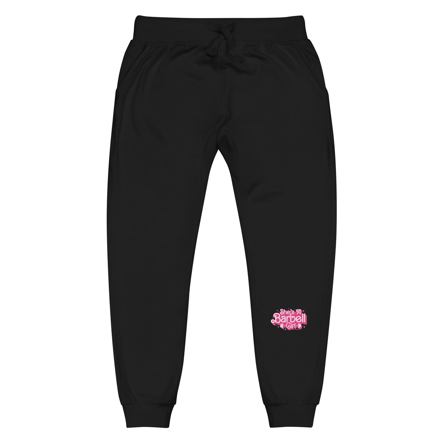 She's A Barbell Girl Fleece Sweatpants
