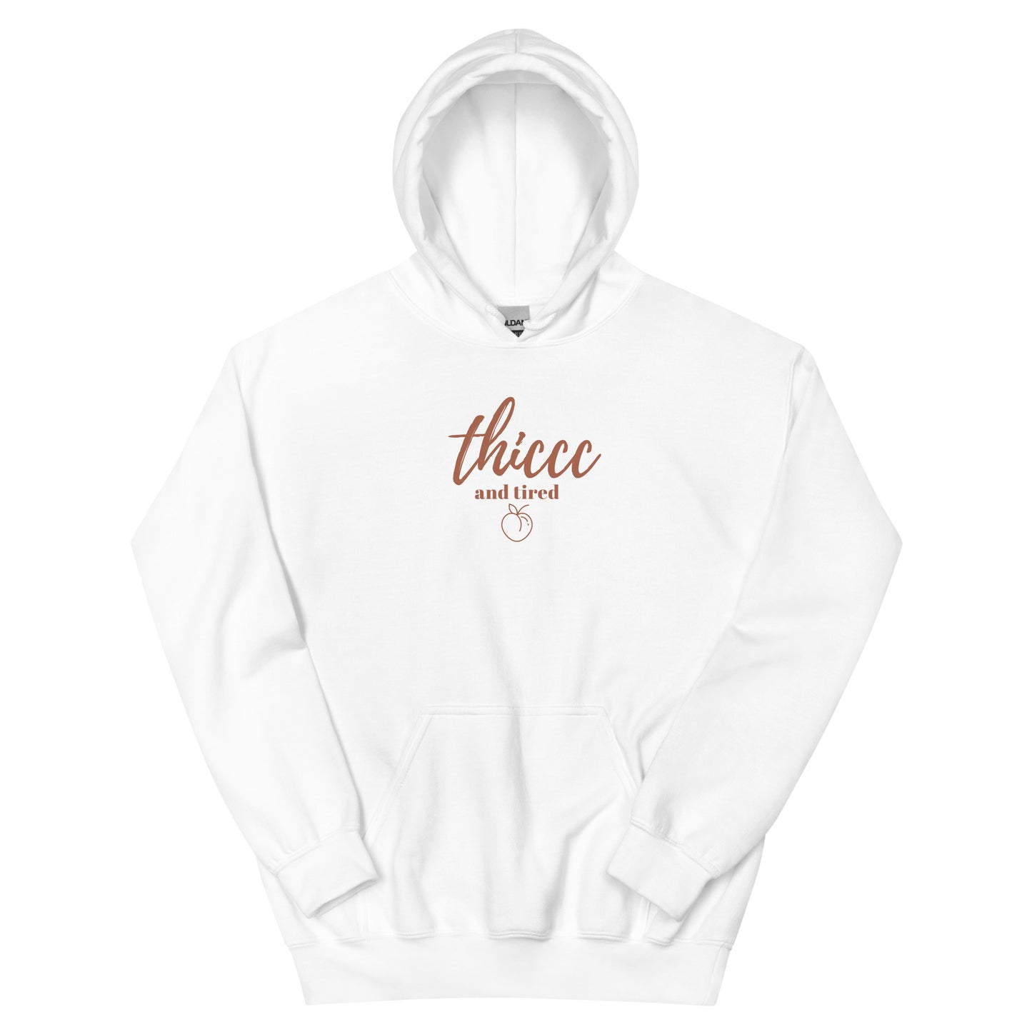 Thiccc And Tired Unisex Hoodie