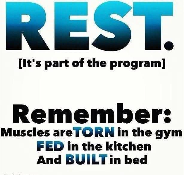 REST. RECOVER. REPEAT