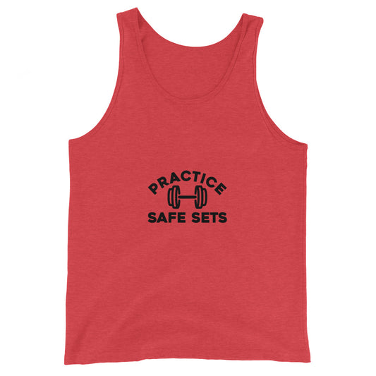 Practice Safe Sets Men's Tank Top